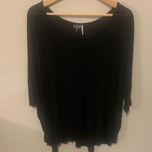 Sparkle & Fade Black Tunic Top